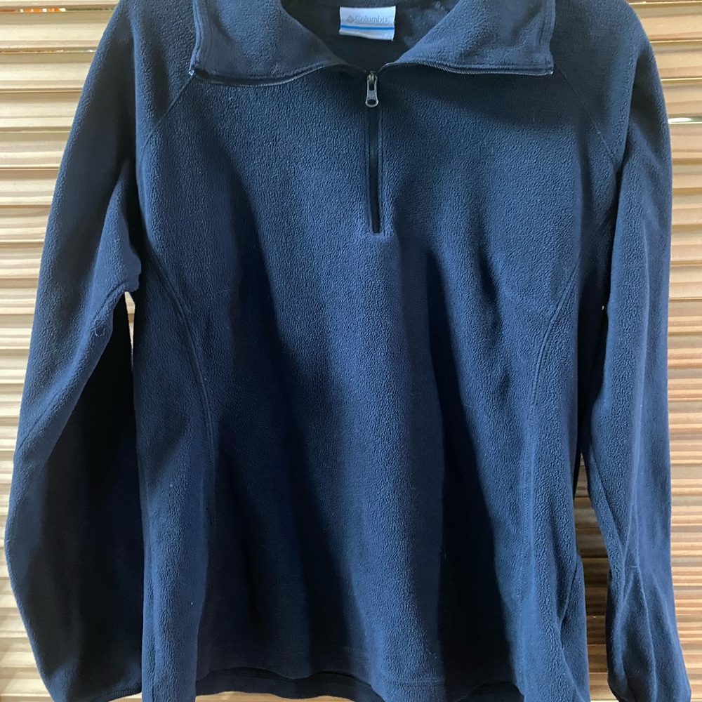 Men's Black Half-Zip Sweater